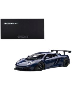 Mclaren 12C GT3 Azure Blue 1/18 Diecast Model Car by Autoart