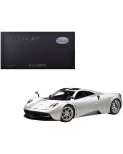 Pagani Huayra Silver 1/18 Diecast Car Model by Autoart