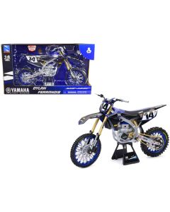 Yamaha YZ450F Motorcycle #14 Dylan Ferrandis "Yamaha Factory Racing" 1/6 Diecast Model by New Ray