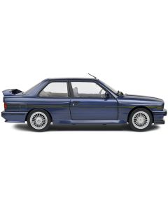 1990 BMW E30 M3 Alpina B6 3.5S Mauritus Blue Metallic 1/18 Diecast Model Car by Solido