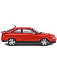 1992 Audi Coupe S2 Lazer Red 1/43 Diecast Model Car by Solido