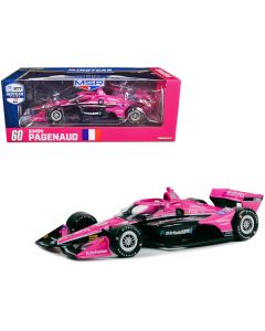 Dallara IndyCar #60 Simon Pagenaud "AutoNation - SiriusXM" Meyer Shank Racing (Road Course Configuration) "NTT IndyCar Series" (2023) 1/18 Diecast Model Car by Greenlight