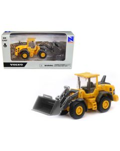 Volvo L60H Wheel Loader Yellow Diecast Model by New Ray