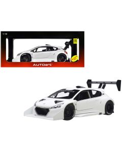  2013 Peugeot 208 T16 Pikes Peak Race Car Plain White Version 1/18 Model Car by Autoart