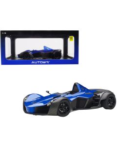 BAC Mono Metallic Blue 1/18 Model Car by Autoart