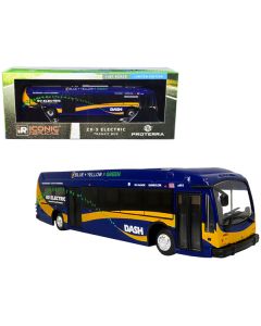 Proterra ZX5 Electric Transit Bus "Alexandria Transit Co." DASH "35 Pentagon" 1/87 (HO) Diecast Model by Iconic Replicas