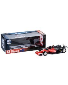 Dallara IndyCar #12 Will Power "Verizon" Team Penske "NTT IndyCar Series" (2023) 1/18 Diecast Model Car by Greenlight