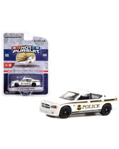 2010 Dodge Charger Pursuit White "United States Secret Service Police" Washington DC "Hot Pursuit" Special Edition 1/64 Diecast Model Car by Greenlight