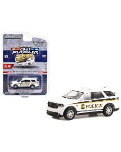 2018 Dodge Durango Pursuit White "United States Secret Service Police" Washington DC "Hot Pursuit" Special Edition 1/64 Diecast Model Car by Greenlight 