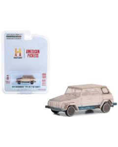 1974 Volkswagen Thing (Type 181) Beige (Weathered) "American Pickers" (2010-Current) TV Series "Hollywood Series" Release 39 1/64 Diecast Model Car by Greenlight