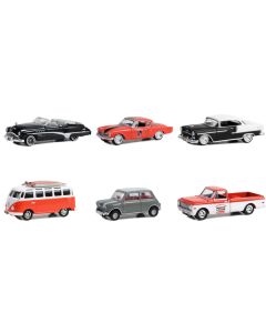 "Busted Knuckle Garage" Series 2 6 piece Set 1/64 Diecast Model Cars by Greenlight