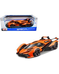 Lamborghini V12 Vision Gran Turismo Orange Metallic "Special Edition" 1/18 Diecast Model Car by Maisto