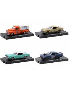 "Auto-Drivers" Set of 4 pieces in Blister Packs Release 94 Limited Edition to 9600 pieces Worldwide 1/64 Diecast Model Cars by M2 Machines