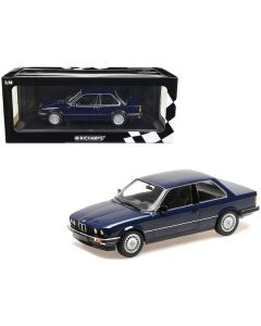 1982 BMW 323i Saturn Blue 1/18 Diecast Model Car by Minichamps