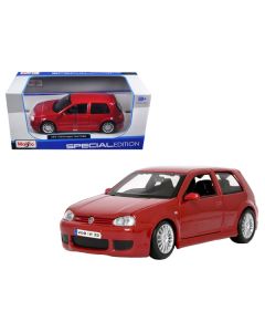 Volkswagen Golf R32 Red 1/24 Diecast Model Car by Maisto