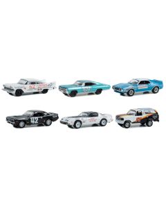 "Pikes Peak International Hill Climb" Series 1 Set of 6 pieces 1/64 Diecast Model Cars by Greenlight