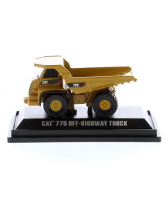 CAT Caterpillar 770 Off–Highway Truck Yellow "Micro-Constructor" Series Diecast Model by Diecast Masters