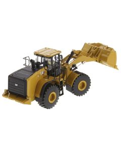 CAT Caterpillar 966 GC Wheel Loader Yellow with Operator "High Line Series" 1/50 Diecast Model by Diecast Masters