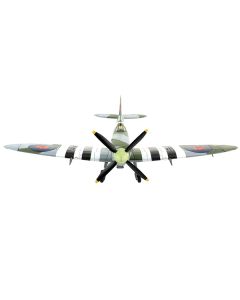 Supermarine Spitfire Mk.Ixe Fighter Aircraft "F/O Johnnie Houlton 485 (NZ) Squadron France" (1944) 1/48 Diecast Model by Hobby Master