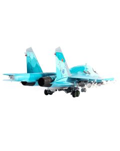 Sukhoi SU-34 Fullback Fighter Aircraft "Russian Air Force Ramenskoye" (2011) 1/72 Diecast Model by JC Wings