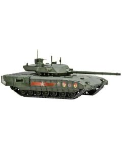 Russian T14 Armata MBT (Main Battle Tank) Green Camouflage "Armor Premium" Series 1/72 Diecast Model by Panzerkampf