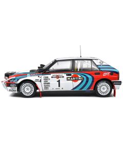 Lancia Delta HF Integrale #1 Jorge Recalde - Martin Christie 3rd Place "Safari Rallye Kenya" (1991) "Competition" Series 1/18 Diecast Model Car by Solido