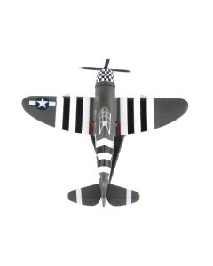 Republic P-47 Thunderbolt Fighter Aircraft "Snafu" United States Army Air Force 1/100 Diecast Model Airplane by Postage Stamp