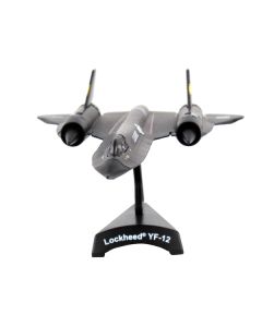 Lockheed YF-12 SR-71 Blackbird Aircraft "NASA" United States Air Force 1/200 Diecast Model Airplane by Postage Stamp