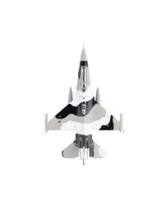 General Dynamics F-16 Fighting Falcon Fighter Aircraft Arctic Camouflage "United States Air Force" 1/126 Diecast Model Airplane by Postage Stamp