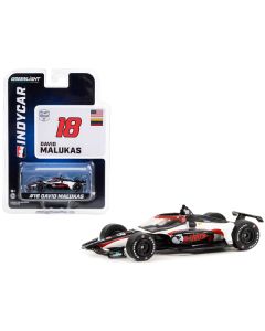 Dallara IndyCar #18 David Malukas "HMD Trucking" Dale Coyne Racing with HMD Motorsports "NTT IndyCar Series" (2023) 1/64 Diecast Model Car by Greenlight