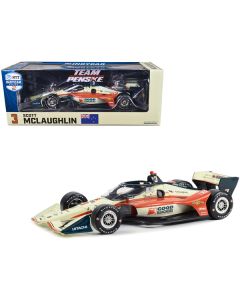 Dallara IndyCar #3 Scott McLaughlin "Good Ranchers" Team Penske (Road Course Configuration) "NTT IndyCar Series" (2023) 1/18 Diecast Model Car by Greenlight