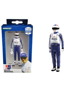 "NTT IndyCar Series" #15 Graham Rahal Driver Figure "United Rentals - Rahal Letterman Lanigan Racing" for 1/18 Scale Models by Greenlight