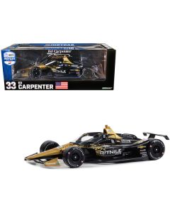 Dallara IndyCar #33 Ed Carpenter "Bitnile" Ed Carpenter Racing "NTT IndyCar Series" (2023) 1/18 Diecast Model Car by Greenlight