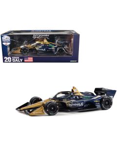 Dallara IndyCar #20 Conor Daly "Bitnile" Ed Carpenter Racing (Road Course Configuration) "NTT IndyCar Series" (2023) 1/18 Diecast Model Car by Greenlight