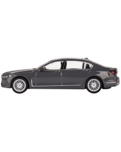 BMW 750Li xDrive Bernina Gray Amber Effect with Sunroof Limited Edition to 2400 pieces Worldwide 1/64 Diecast Model Car by Mini GT