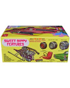 Skill 2 Model Kit 1966 Ford Galaxie 500 Hardtop "Sweet Bippy" 4-in-1 Kit 1/25 Scale Model by AMT