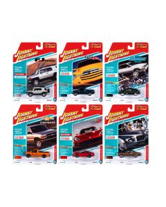 "Classic Gold Collection" 2022 Set A of 6 Cars Release 3 1/64 Diecast Model Cars by Johnny Lightning