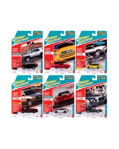 "Classic Gold Collection" 2022 Set B of 6 Cars Release 3 1/64 Diecast Model Cars by Johnny Lightning