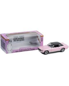 1967 Ford Mustang Coupe Evening Orchid Pink Metallic with Black Top "She Country Special - Bill Goodro Ford Denver Colorado" 1/18 Diecast Model Car by Greenlight