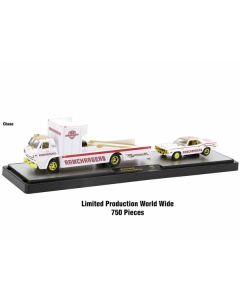 Auto Haulers Set of 3 Trucks Release 66 Limited Edition to 9600 pieces Worldwide 1/64 Diecast Models by M2 Machines