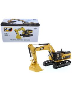 CAT Caterpillar 374D L Hydraulic Excavator with Operator "High Line" Series 1/50 Diecast Model by Diecast Masters