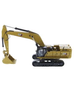 CAT Caterpillar 395 Next Generation Hydraulic Excavator (General Purpose Version) Yellow with Operator and Additional Tools "High Line" Series 1/50 Diecast Model by Diecast Masters