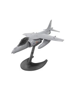 Skill 1 Model Kit Harrier Jump Jet Snap Together Painted Plastic Model Airplane Kit by Airfix Quickbuild