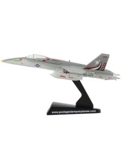 McDonnell Douglas F/A-18C Hornet Fighter Aircraft "VFA-131 Wildcats" United States Navy 1/150 Diecast Model Airplane by Postage Stamp