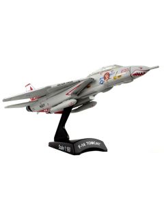 Grumman F-14 Tomcat Fighter Aircraft VF-111 Sundowners "Miss Molly" United States Navy  1/160 Diecast Model Airplane by Postage Stamp