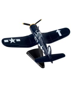 Vought F4U Corsair Fighter Aircraft #167 "VF-84 Wolf Gang" United States Navy 1/100 Diecast Model Airplane by Postage Stamp