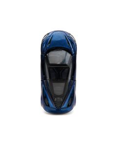 McLaren 720S Blue Metallic with Black Top "Pink Slips" Series 1/32 Diecast Model Car by Jada