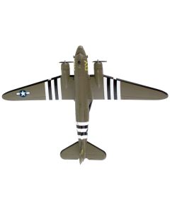 Douglas C-47 Skytrain Transport Aircraft "Stoy Hora 440th Troop Carrier Group D-Day" (1945) United States Army Air Forces 1/144 Diecast Model Airplane by Postage Stamp