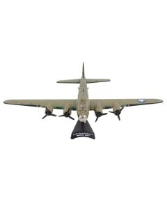 Boeing B-17F Flying Fortress Bomber Aircraft "Memphis Belle" United States Army Air Corps 1/155 Diecast Model Airplane by Postage Stamp