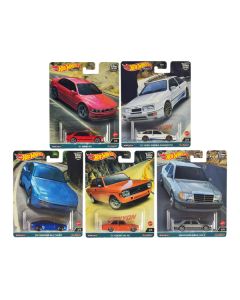 "Canyon Warriors" 5 piece Set "Car Culture" Series die cast model cars by Hot Wheels